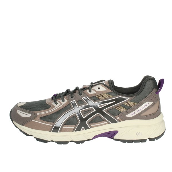 Asics Shoes Sneakers Brown/Dark Green 1203A298