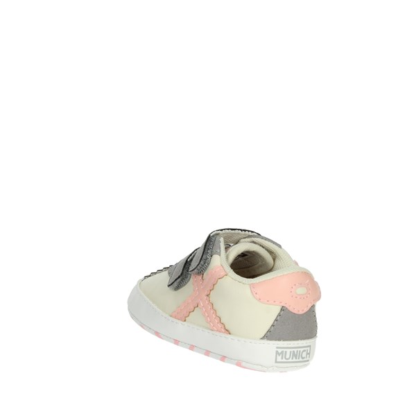 Munich Shoes Baby Shoes Beige/Pink 8245039