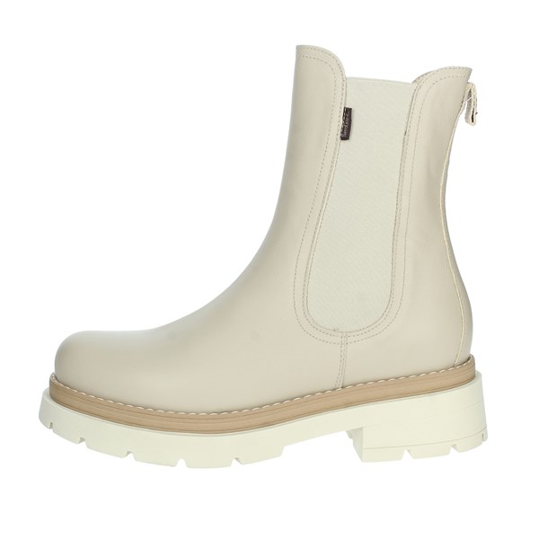 Nero Giardini Shoes Low Ankle Boots Creamy white I309153D