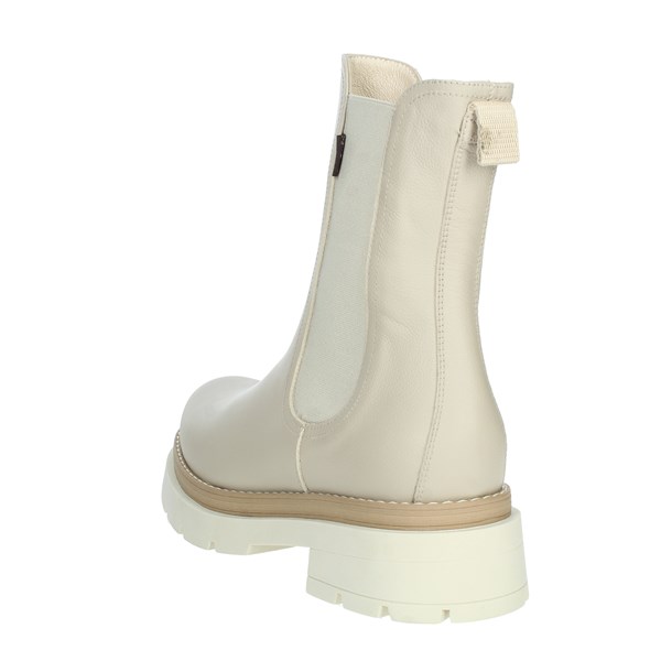 Nero Giardini Shoes Low Ankle Boots Creamy white I309153D