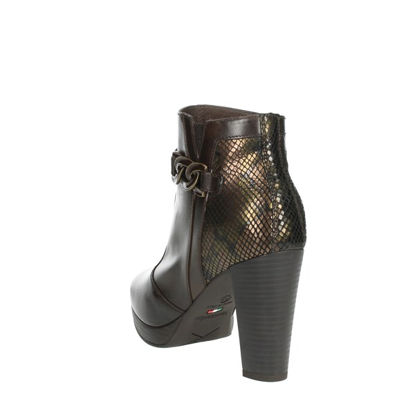 Nero Giardini Shoes Heeled Ankle Boots Brown I308250D