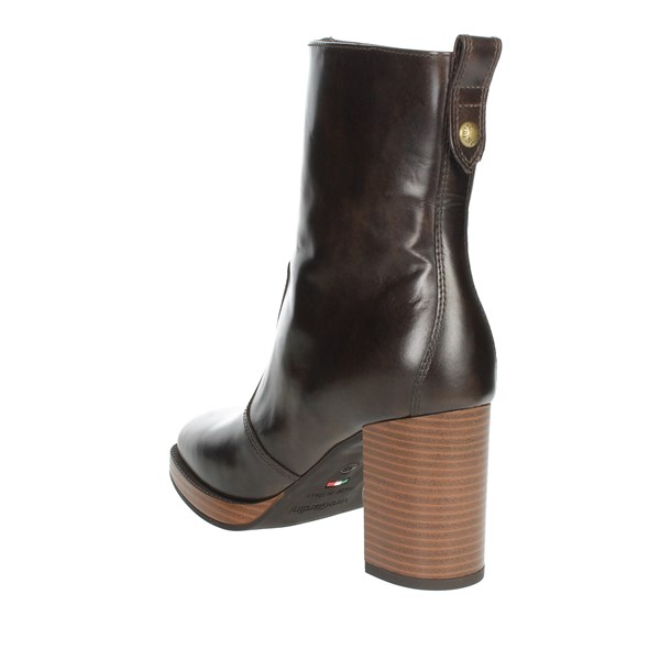 Nero Giardini Shoes Heeled Ankle Boots Brown I305062D