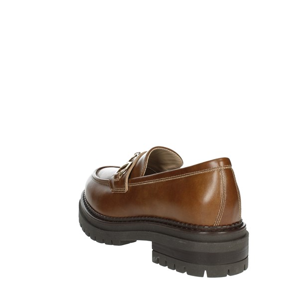 Nero Giardini Shoes Moccasin Brown leather I217715D