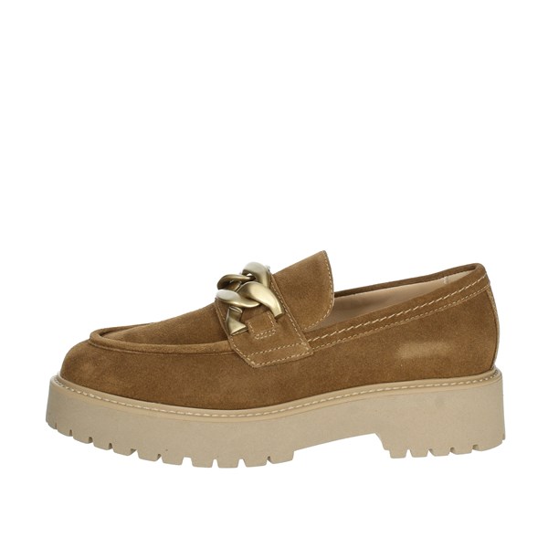 Nero Giardini Shoes Moccasin Brown leather I205110D