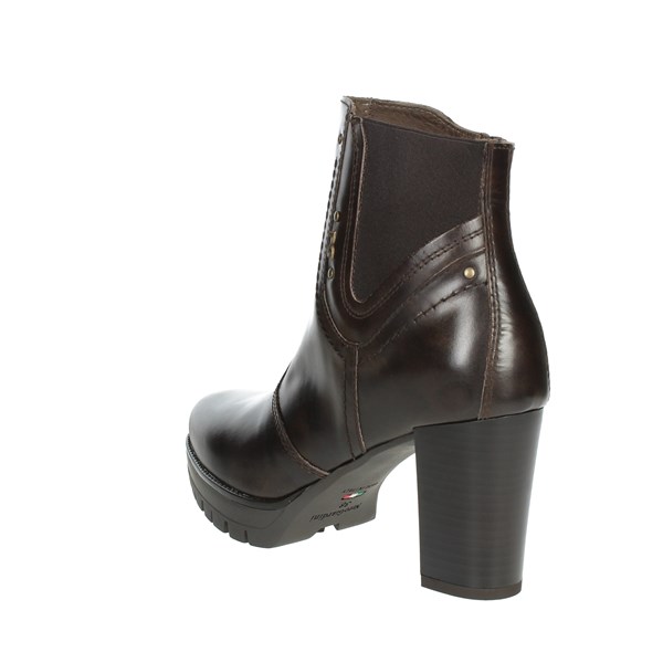 Nero Giardini Shoes Heeled Ankle Boots Brown I308970D