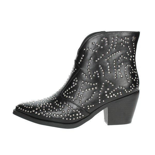 Gioseppo Shoes Heeled Ankle Boots Black 70350
