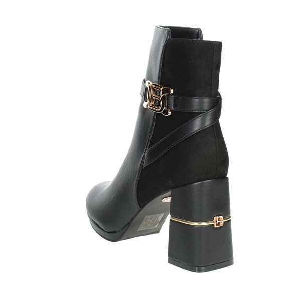 Laura Biagiotti Shoes Heeled Ankle Boots Black 8359
