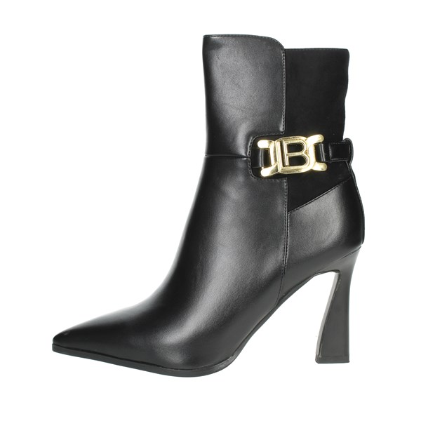Laura Biagiotti Shoes Heeled Ankle Boots Black 8328
