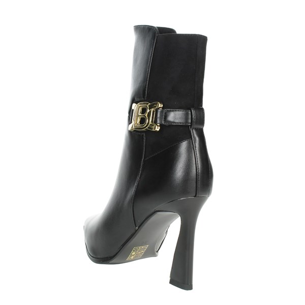 Laura Biagiotti Shoes Heeled Ankle Boots Black 8328