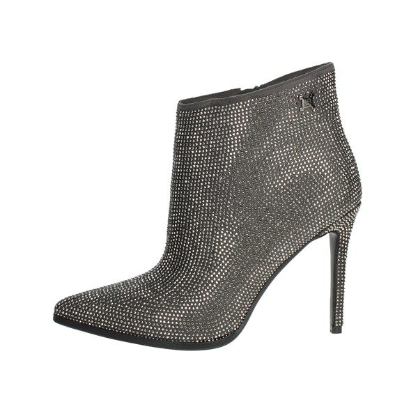 Laura Biagiotti Shoes Heeled Ankle Boots Grey 8325