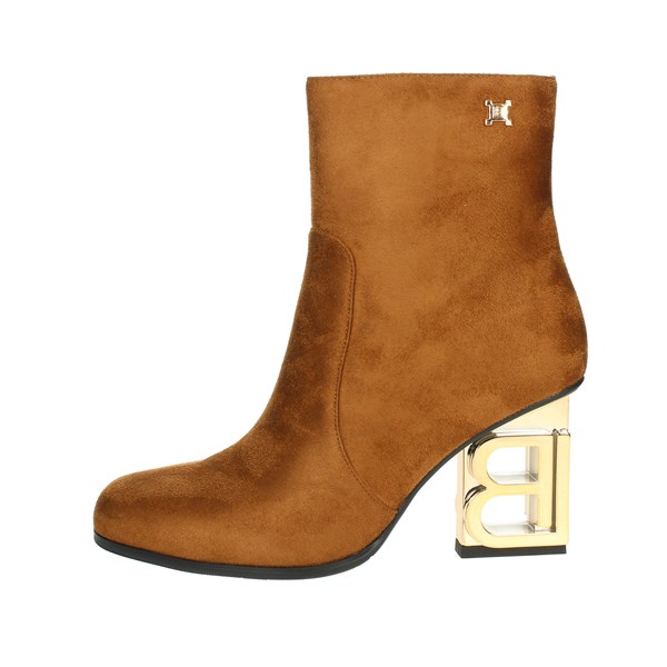 Laura Biagiotti Shoes Heeled Ankle Boots Brown 8378