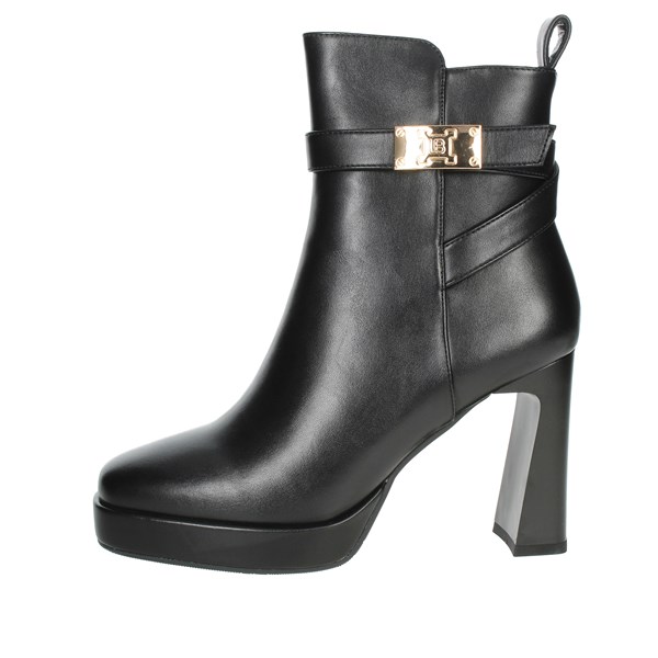 Laura Biagiotti Shoes Heeled Ankle Boots Black 8342