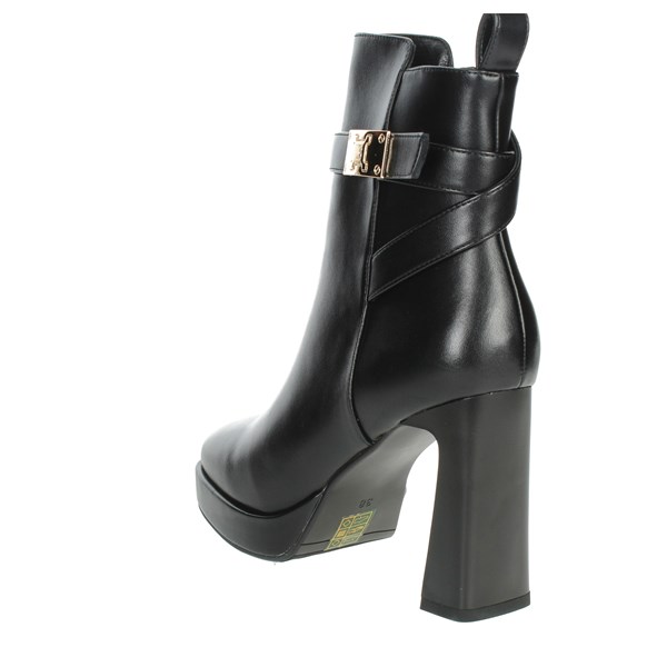 Laura Biagiotti Shoes Heeled Ankle Boots Black 8342