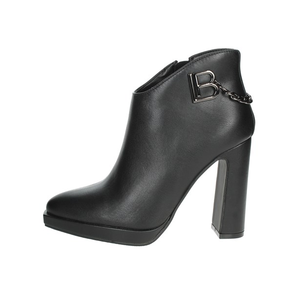 Laura Biagiotti Shoes Heeled Ankle Boots Black 8368