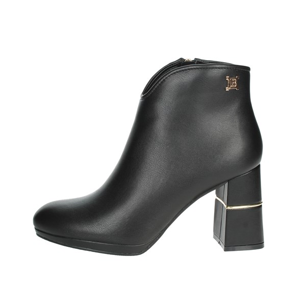 Laura Biagiotti Shoes Heeled Ankle Boots Black 8356