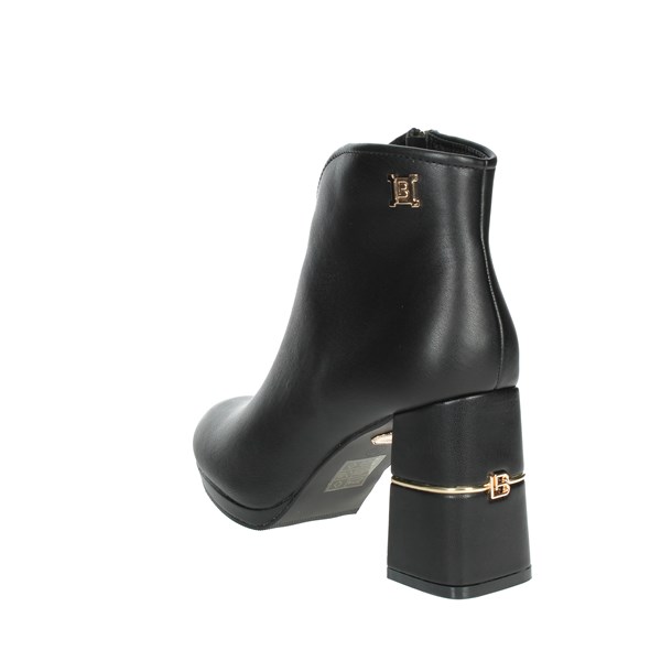 Laura Biagiotti Shoes Heeled Ankle Boots Black 8356
