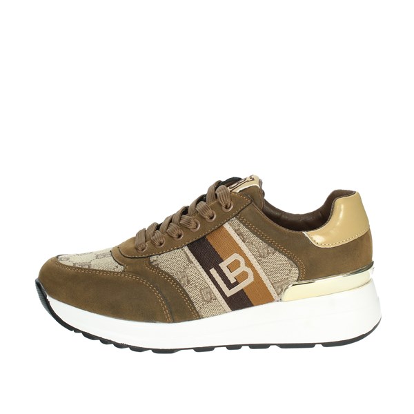 Laura Biagiotti Shoes Sneakers Brown Taupe 8205
