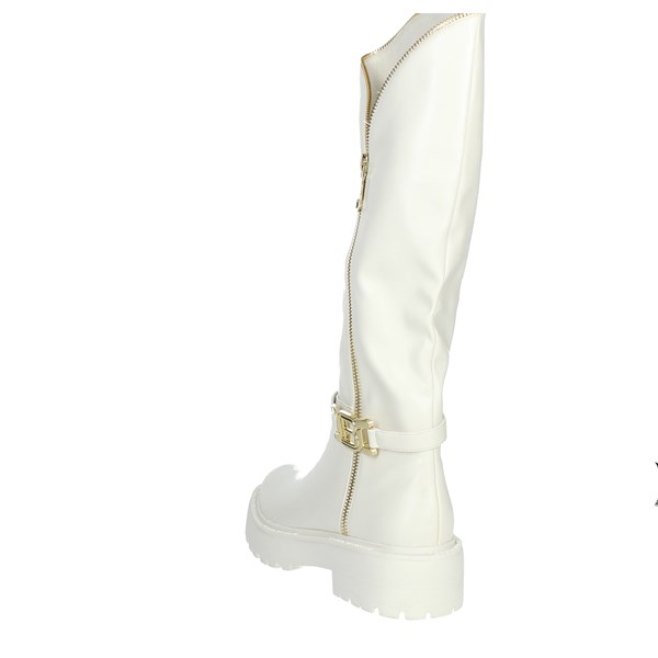 Laura Biagiotti Shoes Boots Creamy white 8282