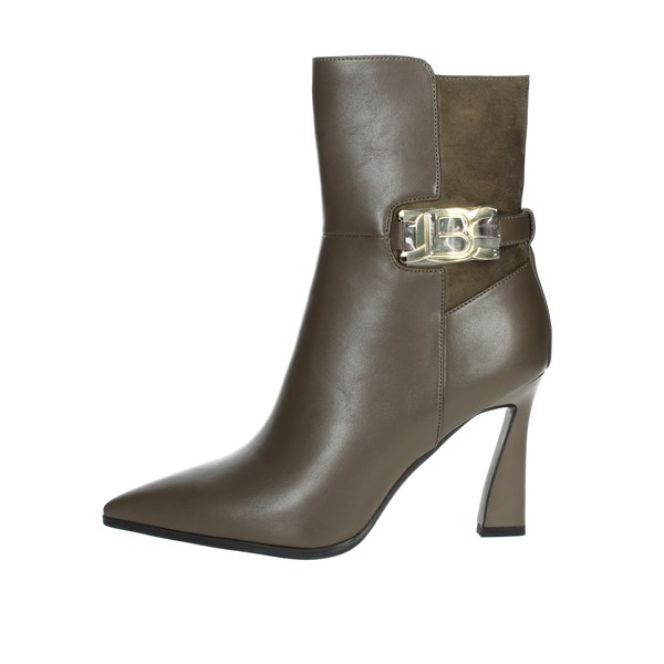 Laura Biagiotti Shoes Heeled Ankle Boots Grey 8328
