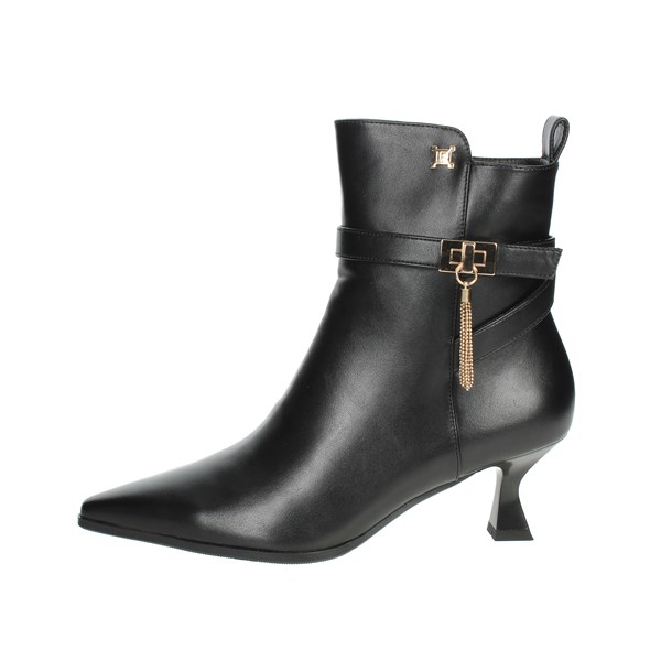 Laura Biagiotti Shoes Heeled Ankle Boots Black 8302