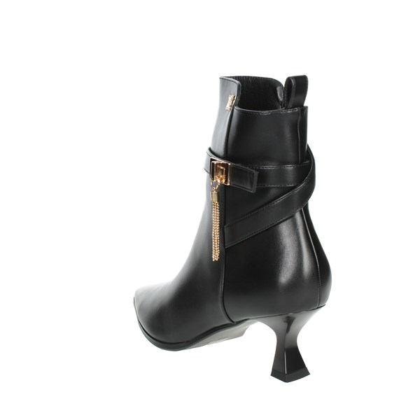 Laura Biagiotti Shoes Heeled Ankle Boots Black 8302