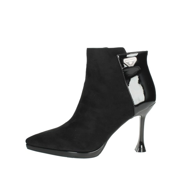 Laura Biagiotti Shoes Heeled Ankle Boots Black 8315