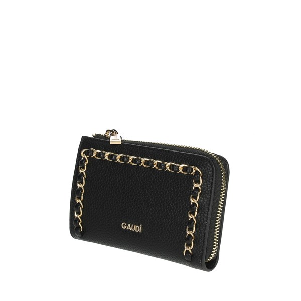 Gaudi' Accessories Wallet Black V3AI-11346