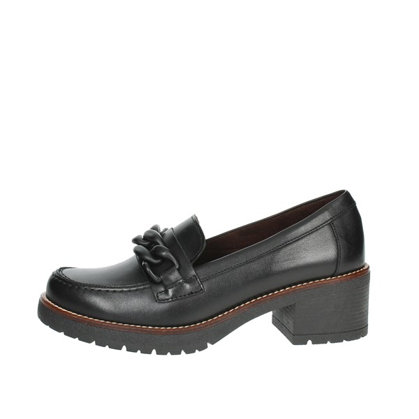 Pitillos Shoes Moccasin Black 2720