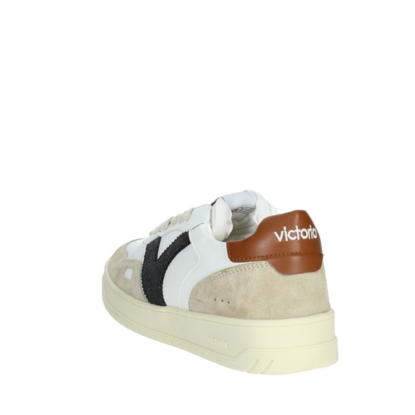 Victoria Shoes Sneakers White/Brown leather 1257101