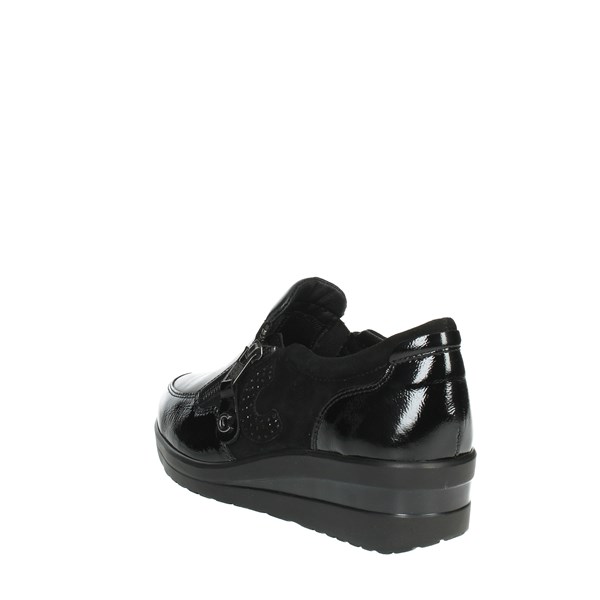 Cinzia Soft Shoes Slip-on Shoes Black IV13822A-CMF