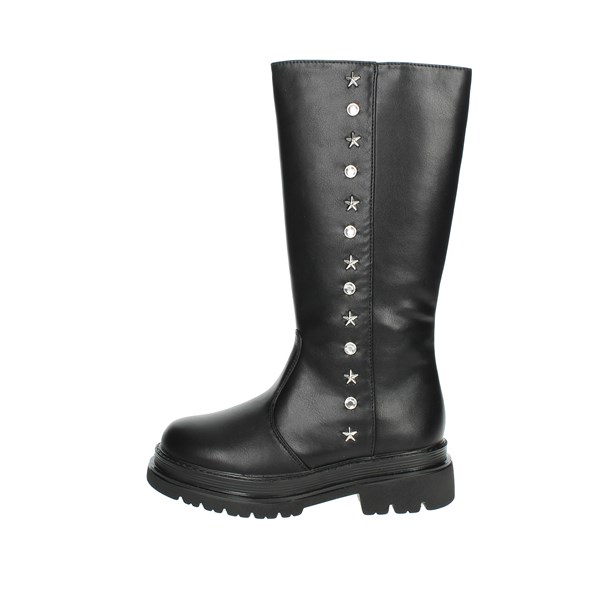 Asso Shoes Boots Black AG-15666
