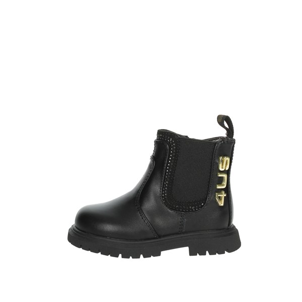 4us Paciotti Shoes Low Ankle Boots Black 42631