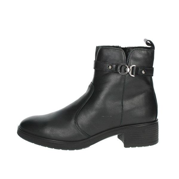 Imac Shoes Heeled Ankle Boots Black 455300