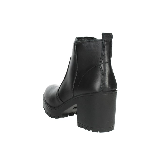 Imac Shoes Heeled Ankle Boots Black 458240