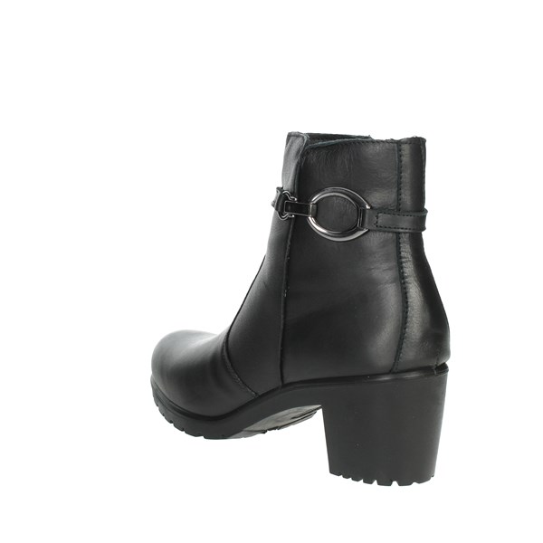 Imac Shoes Heeled Ankle Boots Black 455450