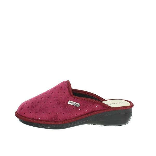 Valleverde Shoes Slippers Burgundy 37214