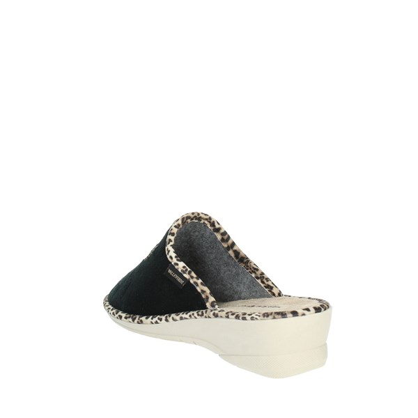 Valleverde Shoes Slippers Black 58200