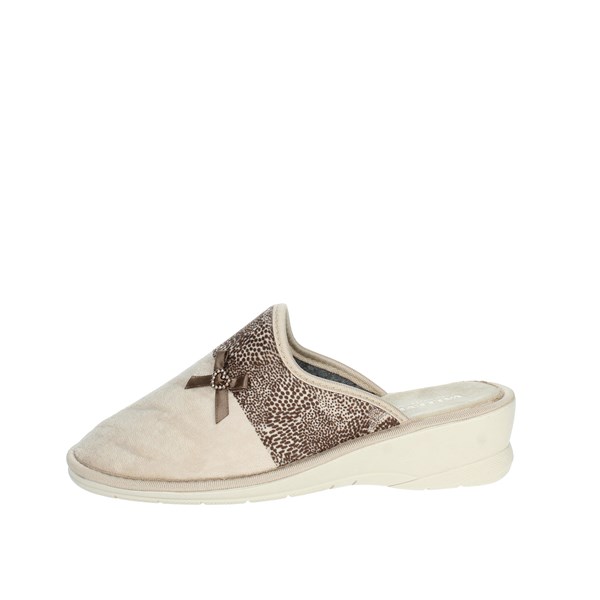 Valleverde Shoes Slippers Beige 58202
