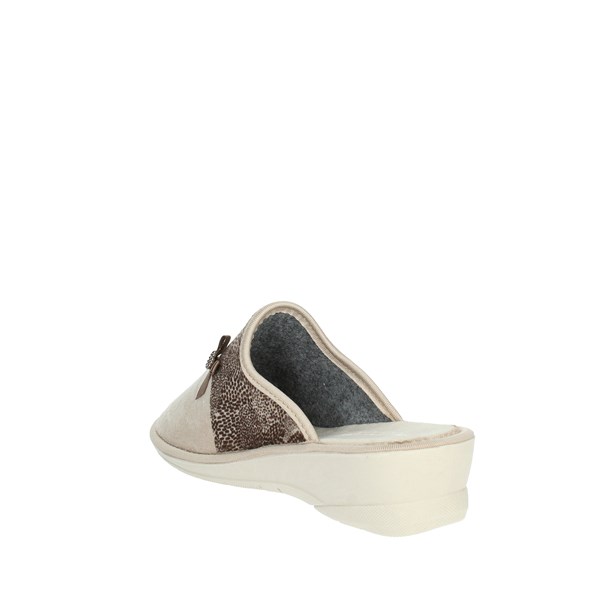 Valleverde Shoes Slippers Beige 58202