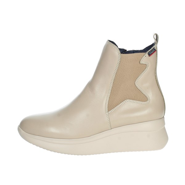 Callaghan Shoes Wedge Ankle Boots Beige 30026