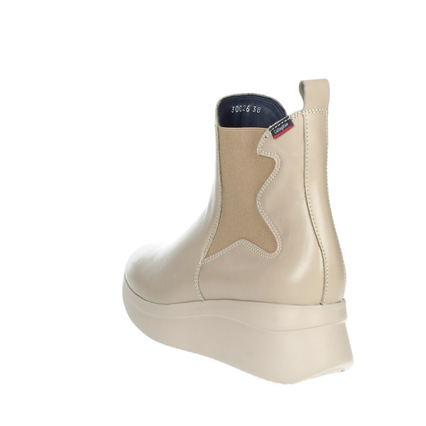 Callaghan Shoes Wedge Ankle Boots Beige 30026