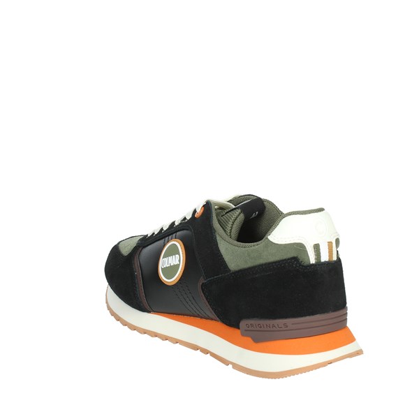 Colmar Shoes Sneakers Black/Dark Green TRAVIS BLOCK