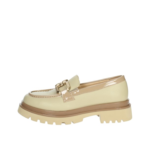 Keys Shoes Moccasin Beige K-8550