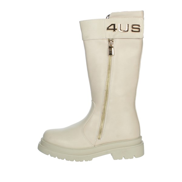 4us Paciotti Shoes Boots Beige 42540
