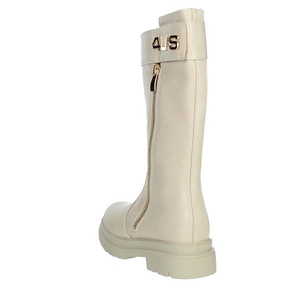 4us Paciotti Shoes Boots Beige 42540