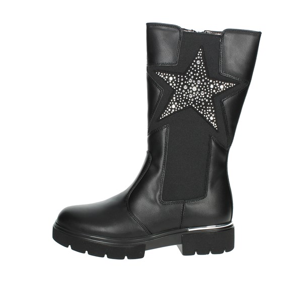 Asso Shoes Boots Black AG-15624