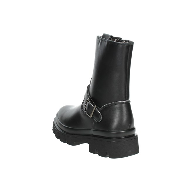 Asso Shoes Low Ankle Boots Black AG-15642