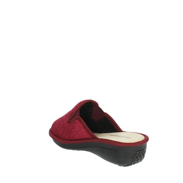 Valleverde Shoes Slippers Burgundy 37207