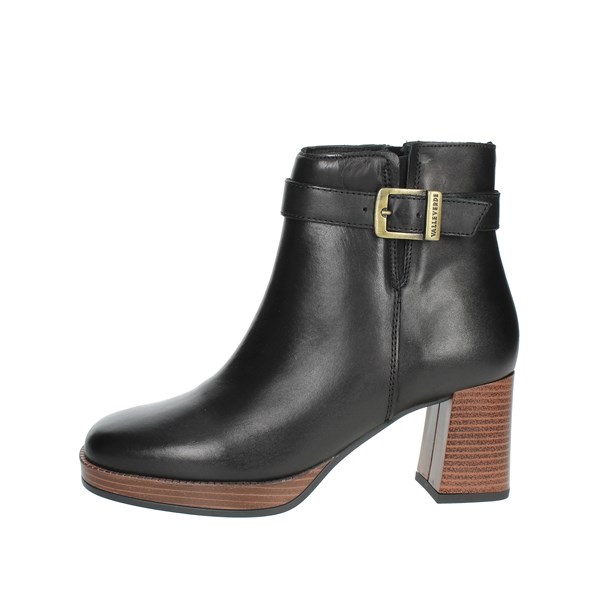 Valleverde Shoes Heeled Ankle Boots Black V49302