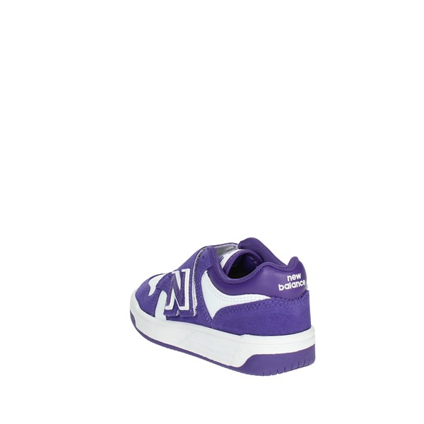 New Balance Shoes Sneakers White/Purple PHB480WD